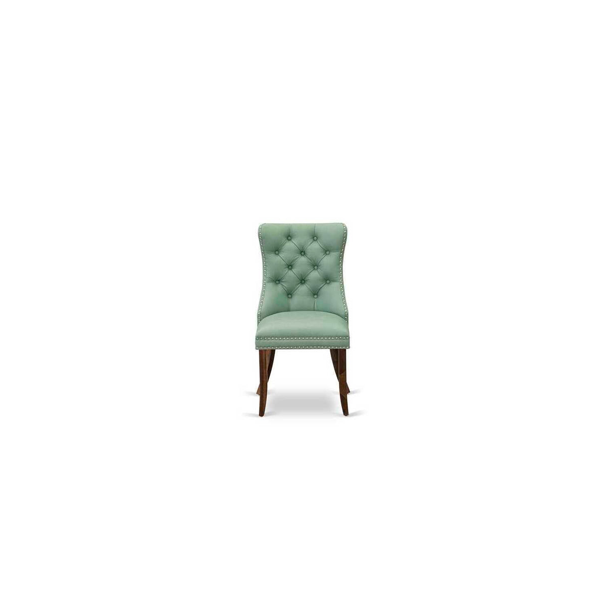 9 Piece Dining Room Set with Green Chairs Y274