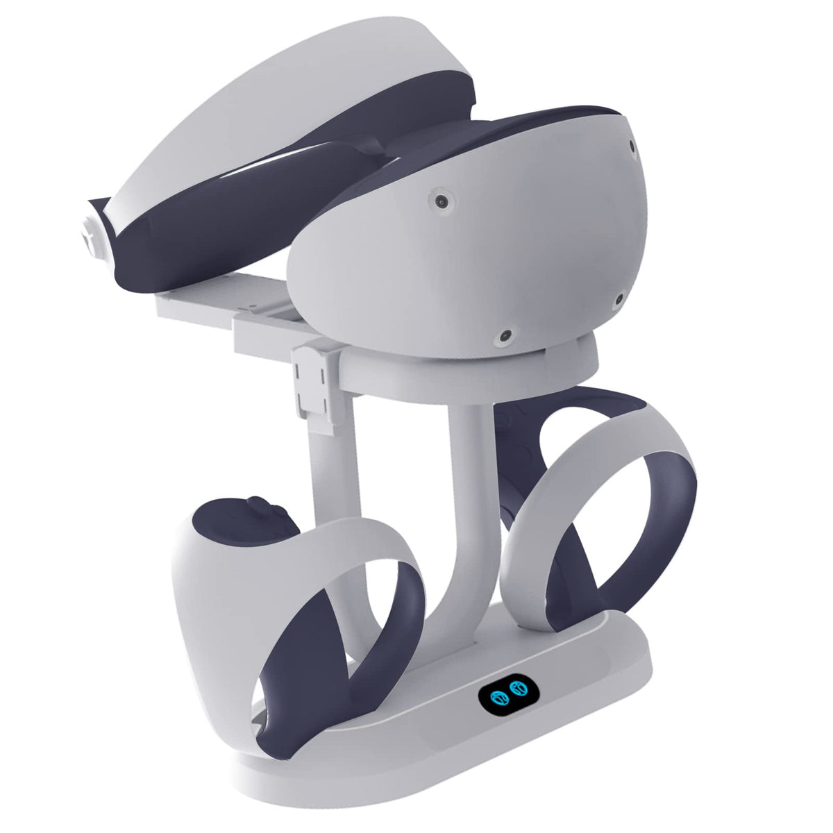 White Charging Station with Display Stand W7213