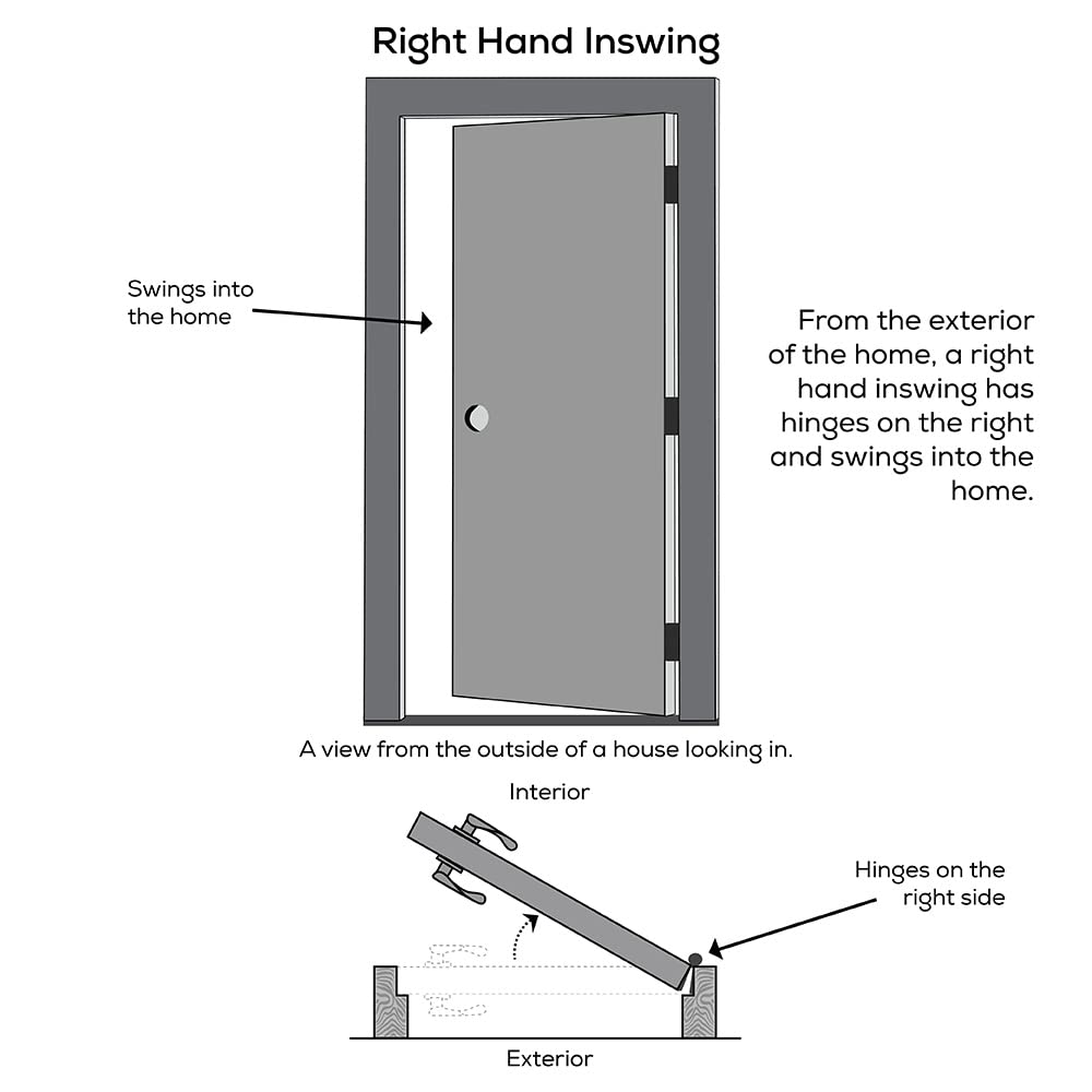 Primed Fiberglass 1/2 Lite 2-Panel Prehung Entry Door 36" x 80" K676