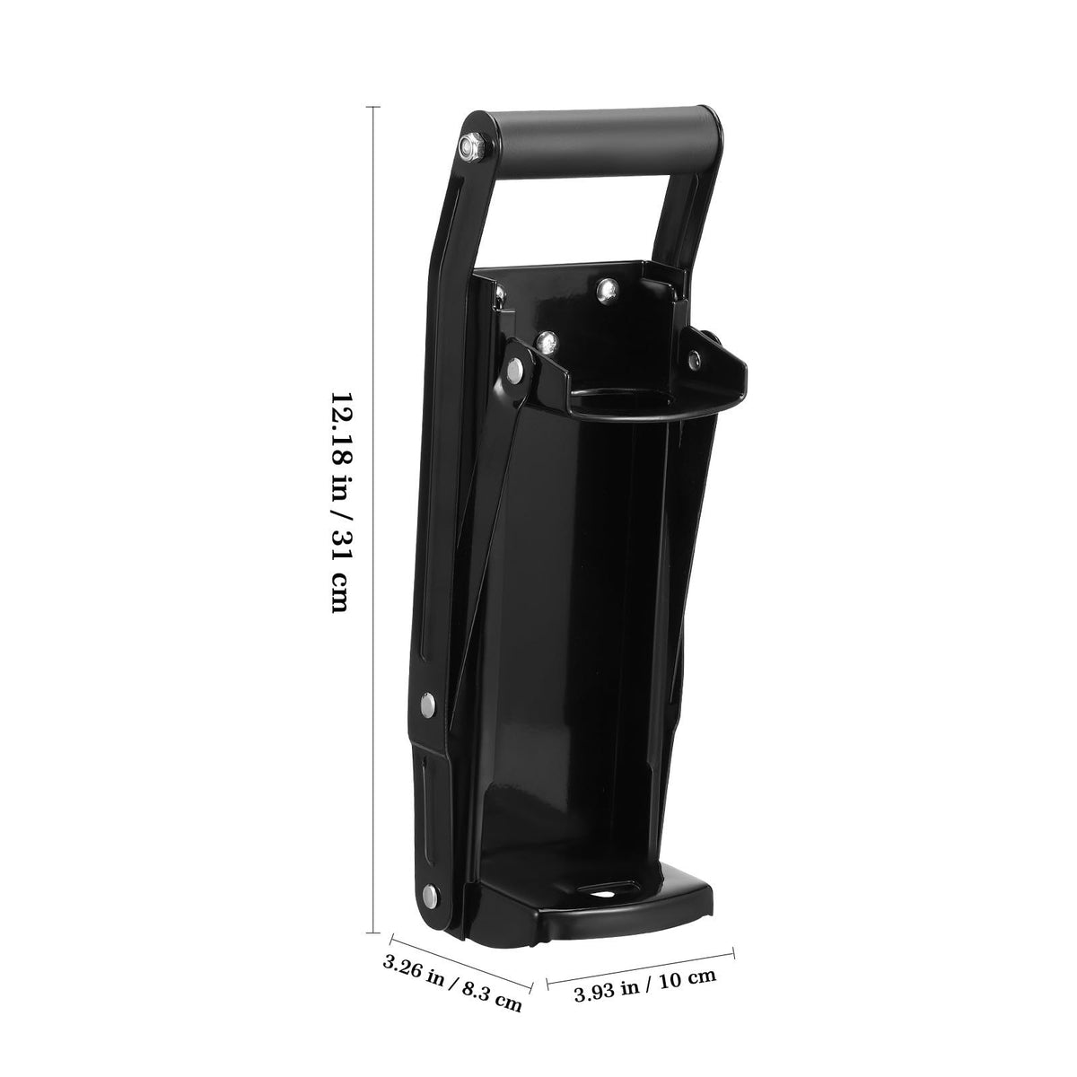 Wall Mounted Stainless Steel Can Crusher with Bottle Opener P537