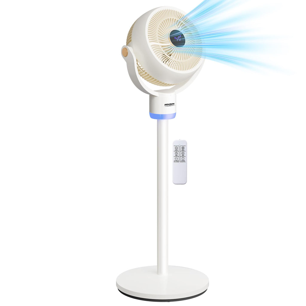 White Oscillating Pedestal Fan K6654