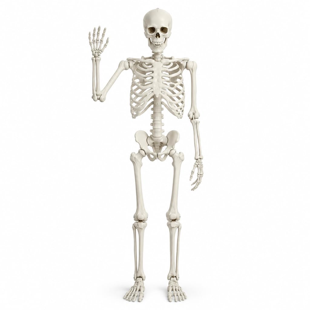 Halloween Skeleton Poseable Prop X81859