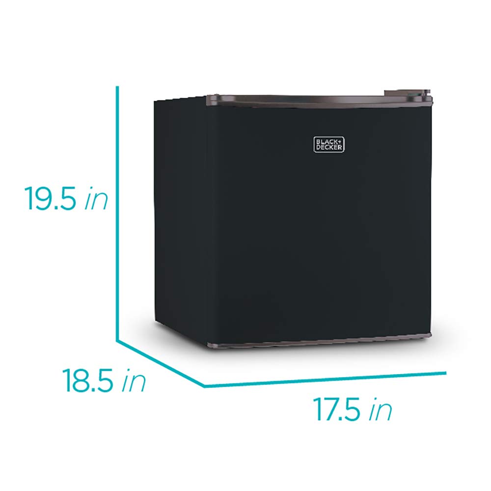 Compact Energy Star Single Door Mini Fridge with Freezer & Ultra-Light Corded Bagless Vacuum S55348