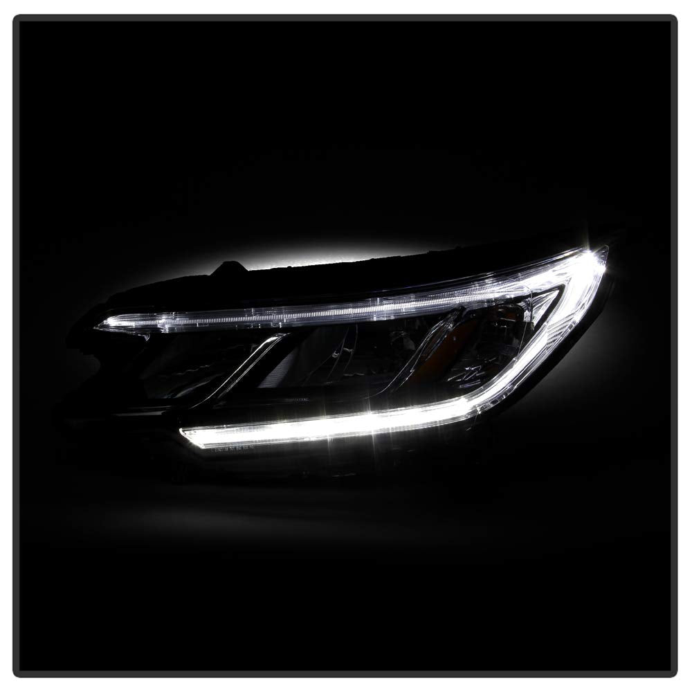 For 2015-2016 Honda CRV Halogen Type LED DRL Headlights Assembly Pair Set Left+Right A2176