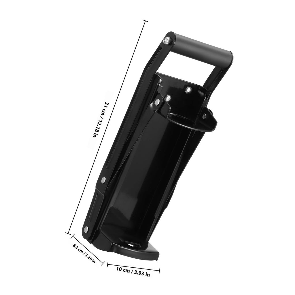 Wall Mounted Stainless Steel Can Crusher with Bottle Opener P537