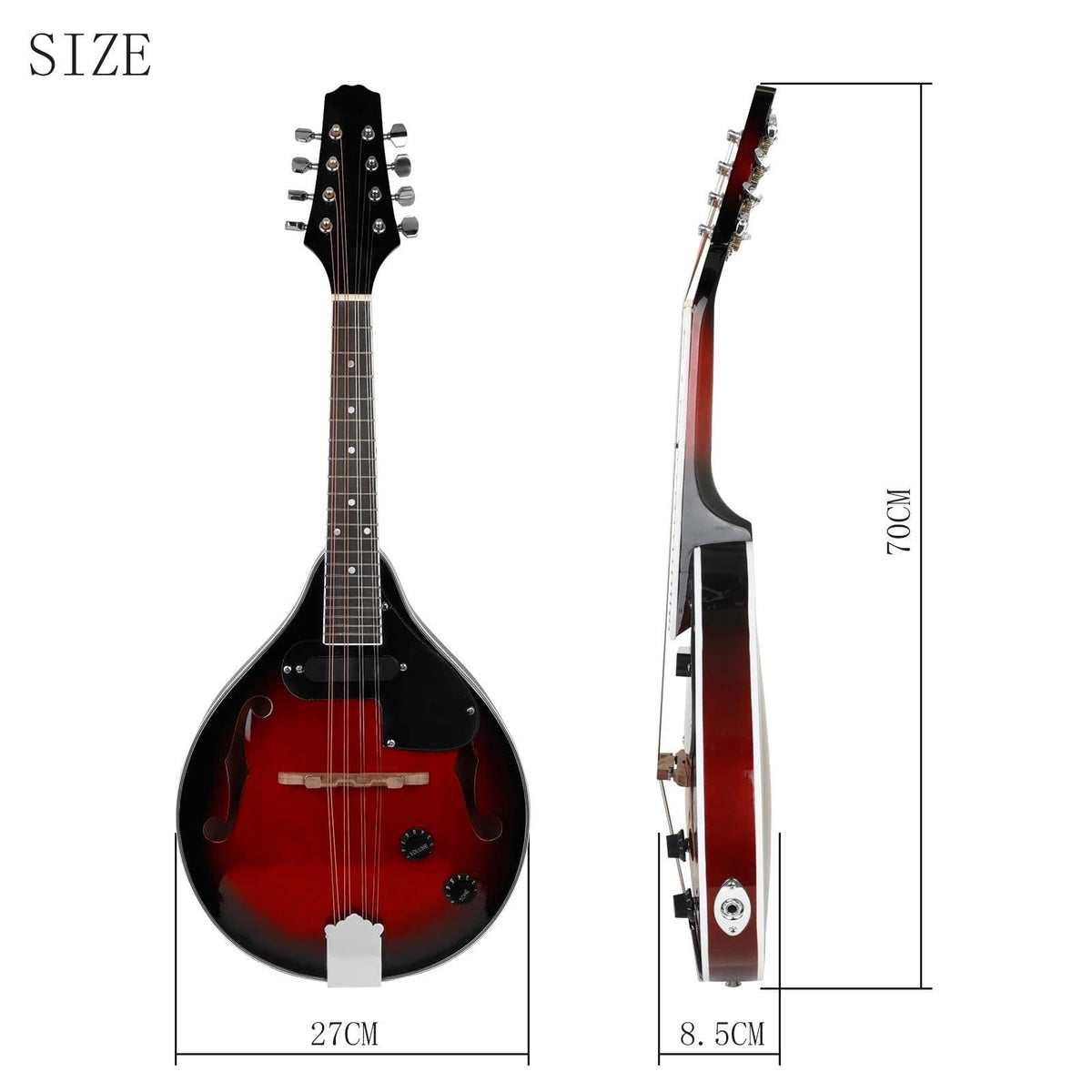 8-String Electric Guitar with Bag T925