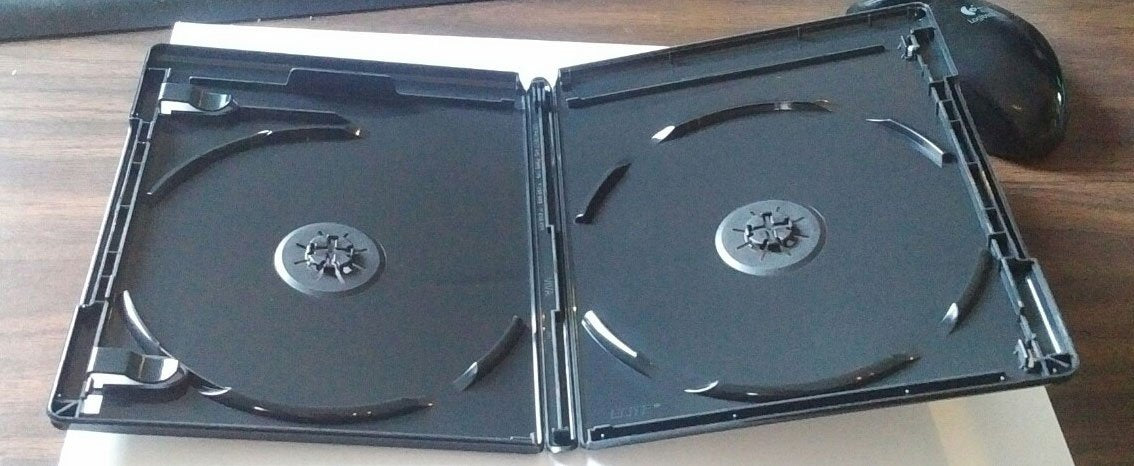 60 PK 4K Ultra HD Black Blu-ray Replace Case Holder J948112
