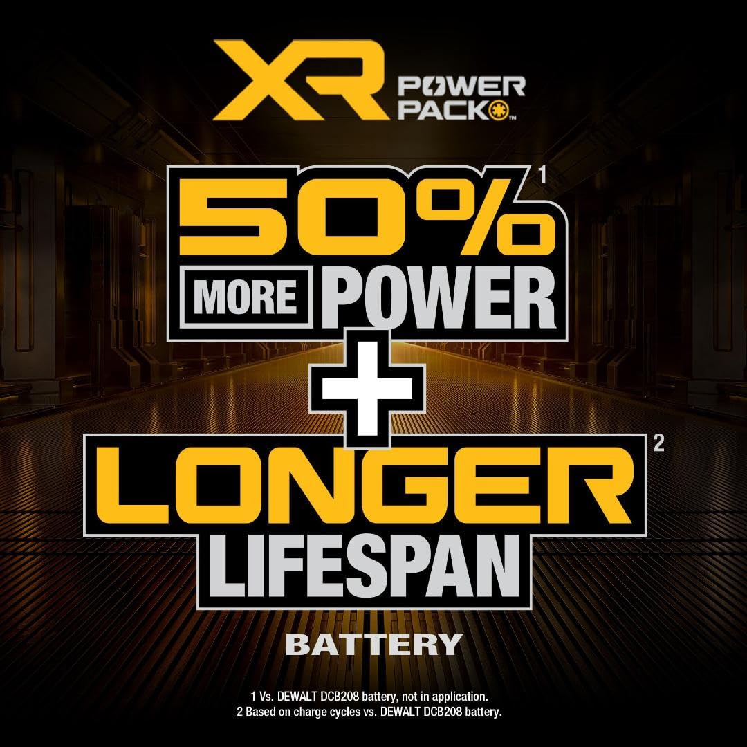 20V MAX XR 8Ah Lithium Ion Battery 2-Pack S623