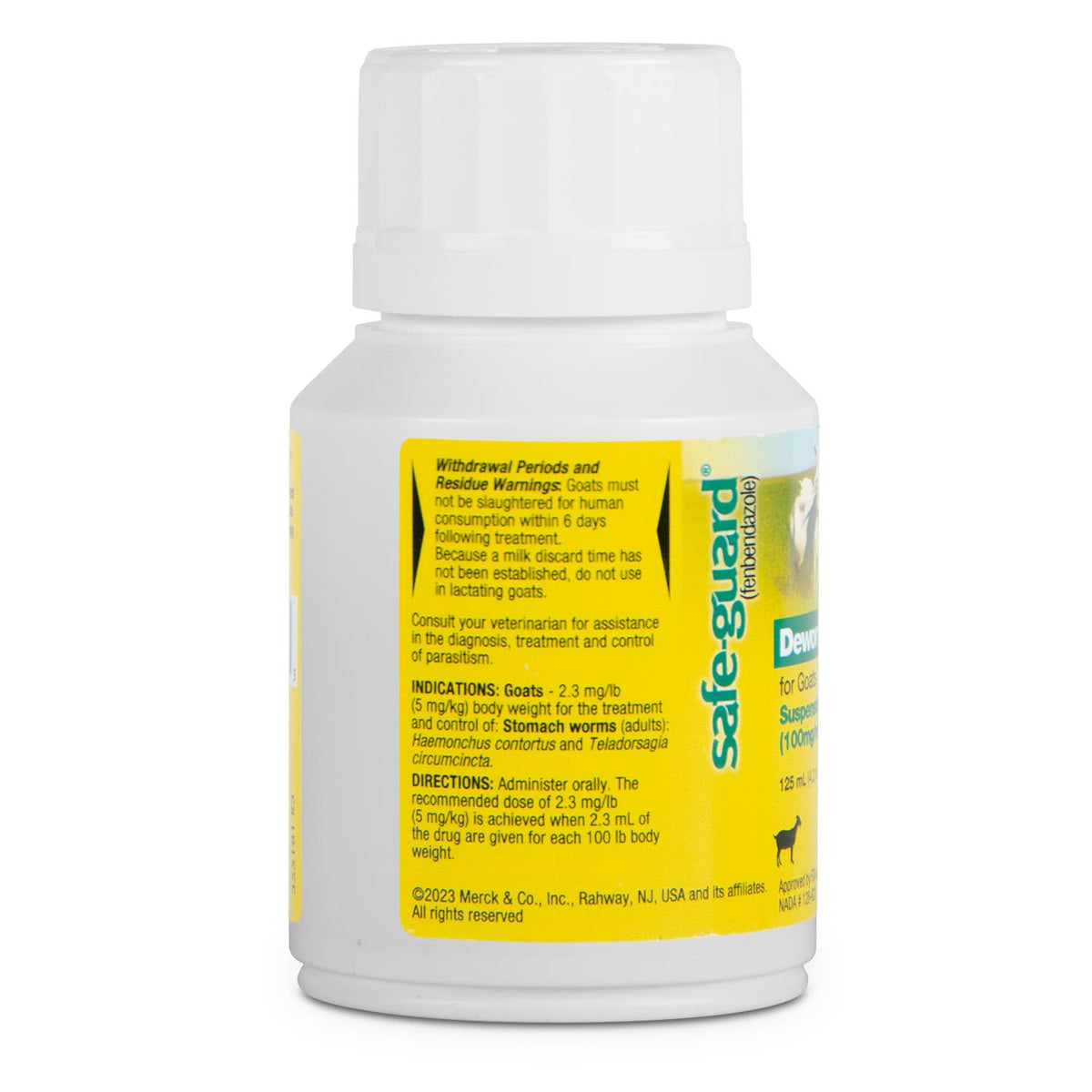Fenbendazole Dewormer Liquid 125ml Y36488