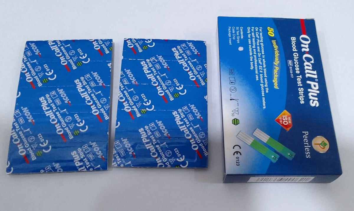 Blood Glucose Test Strips 50 Count O161