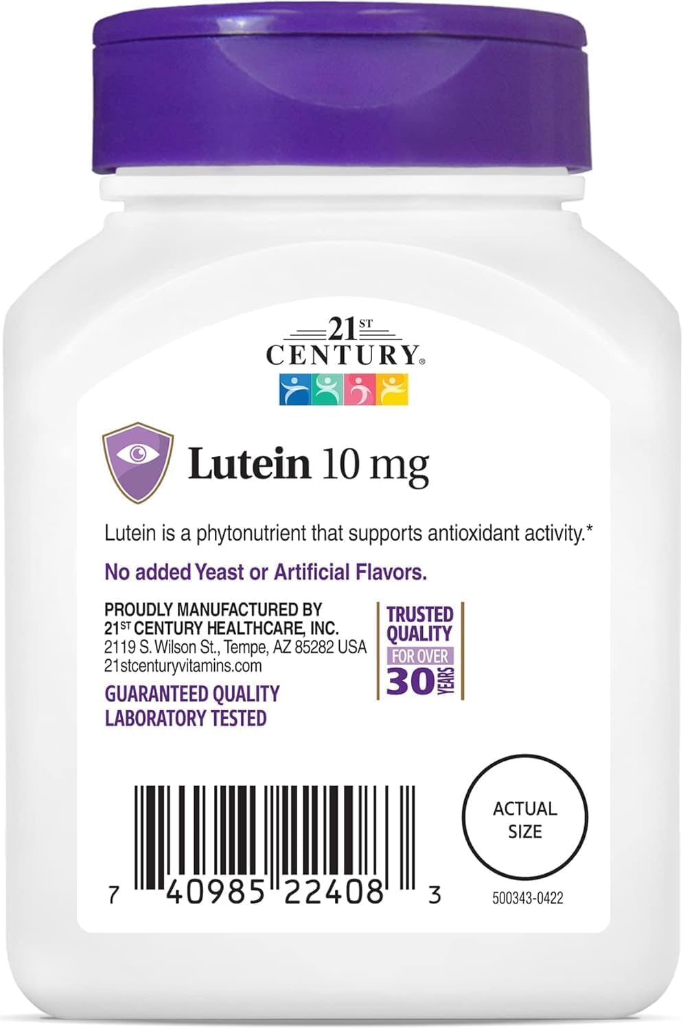 Lutein 10mg Tablets 60 Count E8318
