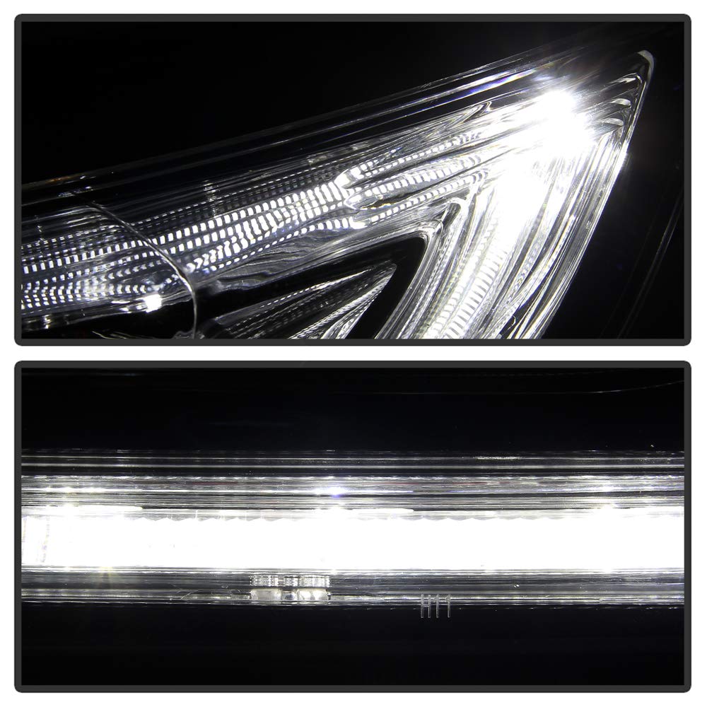For 2015-2016 Honda CRV Halogen Type LED DRL Headlights Assembly Pair Set Left+Right A2176