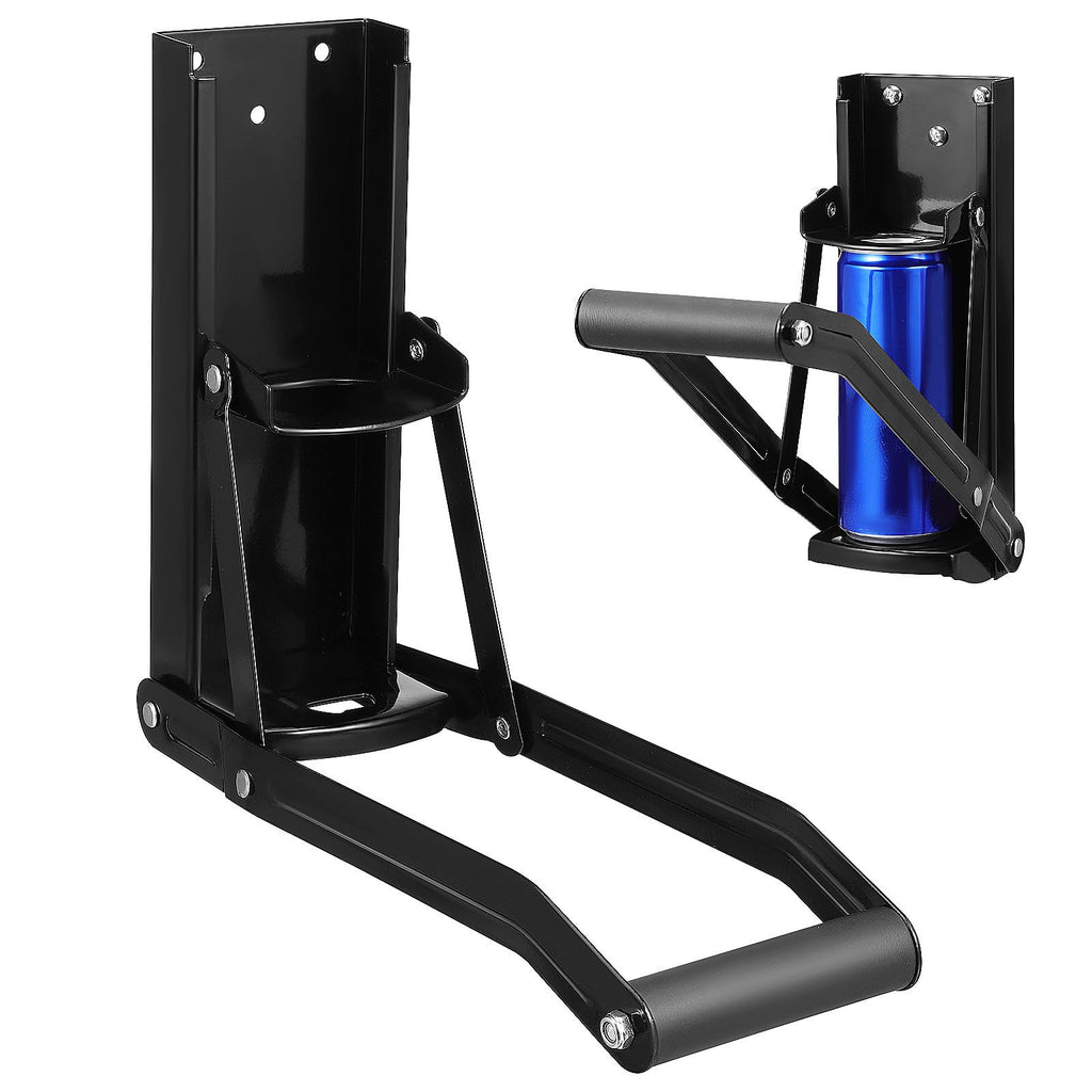 Wall Mounted Stainless Steel Can Crusher with Bottle Opener P537
