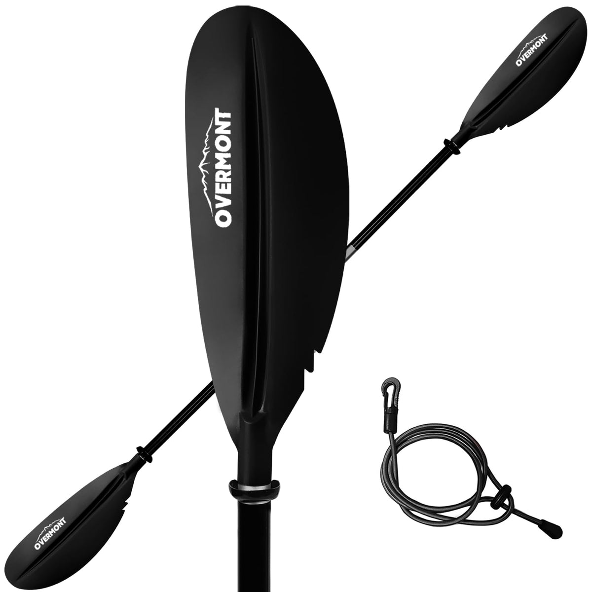 Heavy Duty Aluminum Alloy Kayak Paddles with Leash X8876
