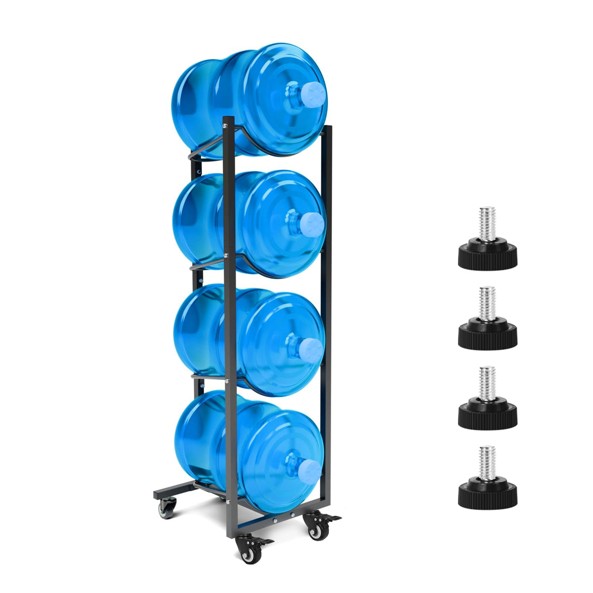 5 Gallon Water Jug Holder with 4 Wheels J293354