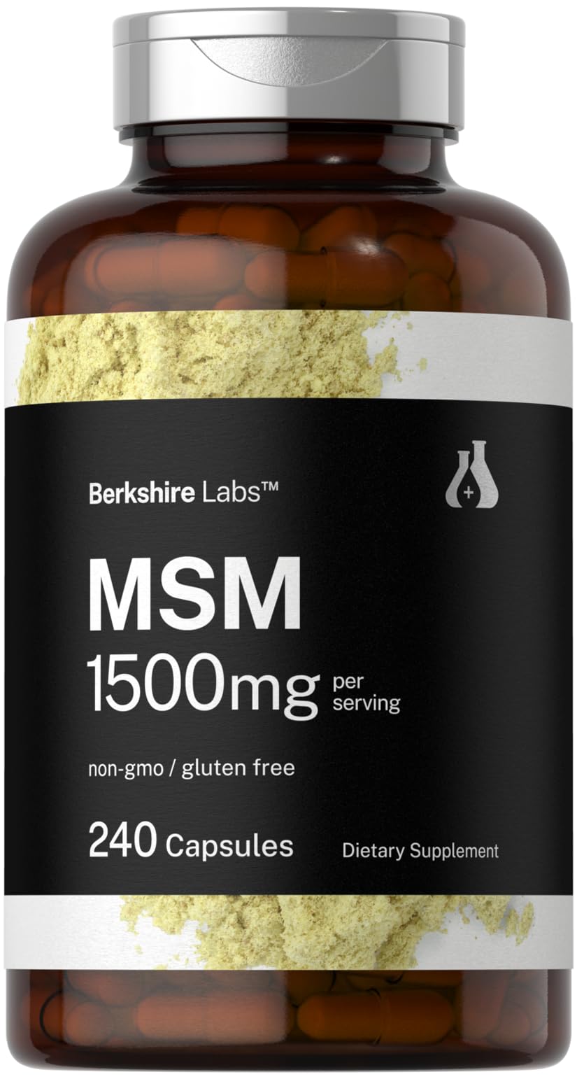 MSM Capsules 1500mg 240 Count M30571