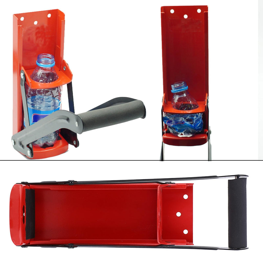 500ML Red Steel Can Crusher with Opener X385
