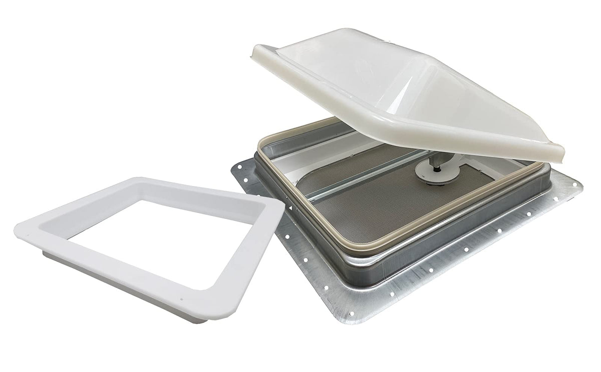 14" RV Roof Vent White Lid Non-Powered I31130
