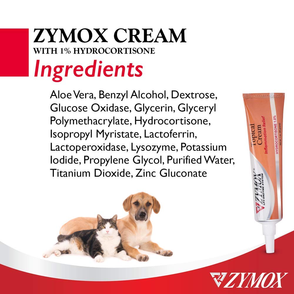 Veterinarian Strength Topical Cream with 1% Hydrocortisone 1oz D251599
