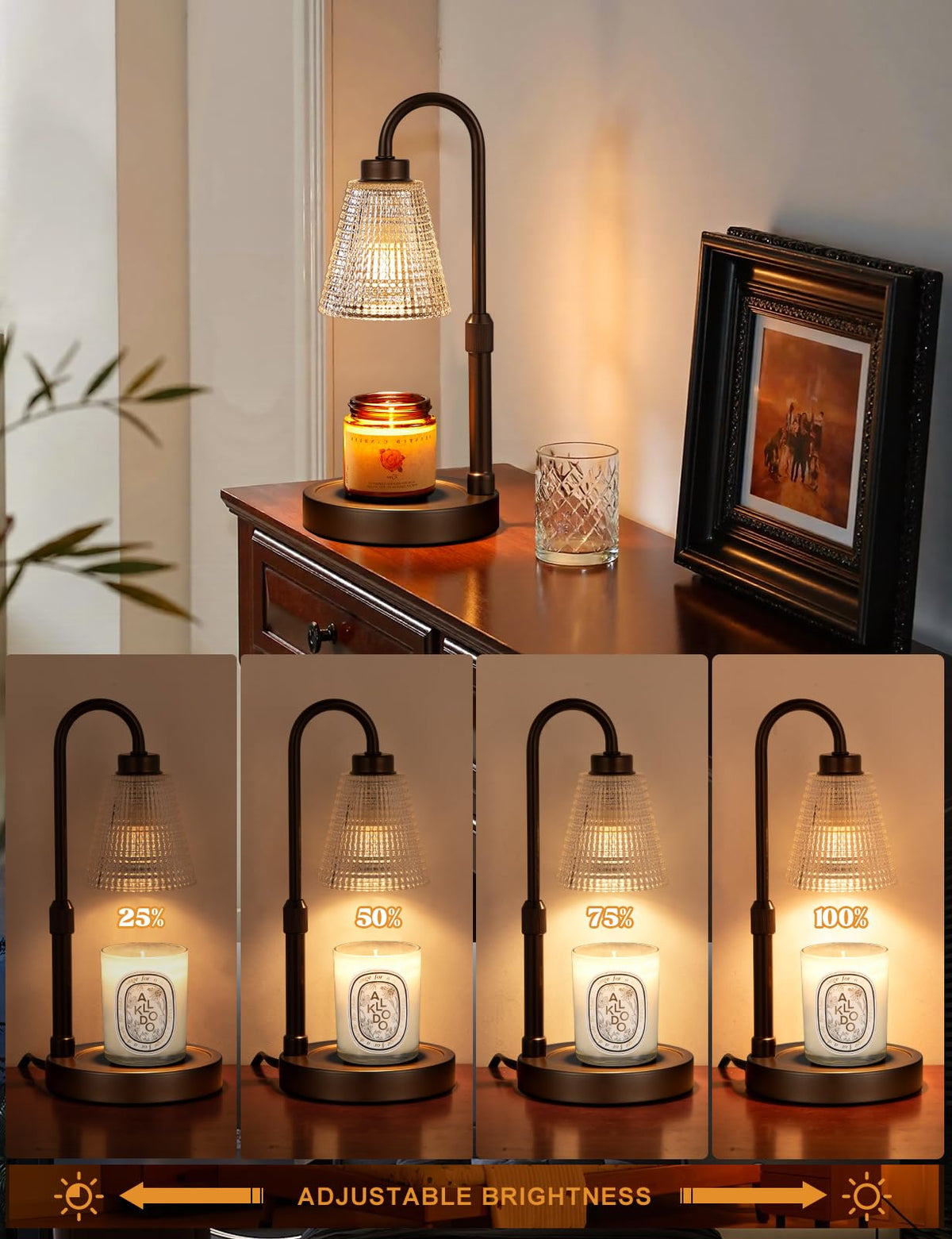 Candle Warmer Lamp with Timer Y573512