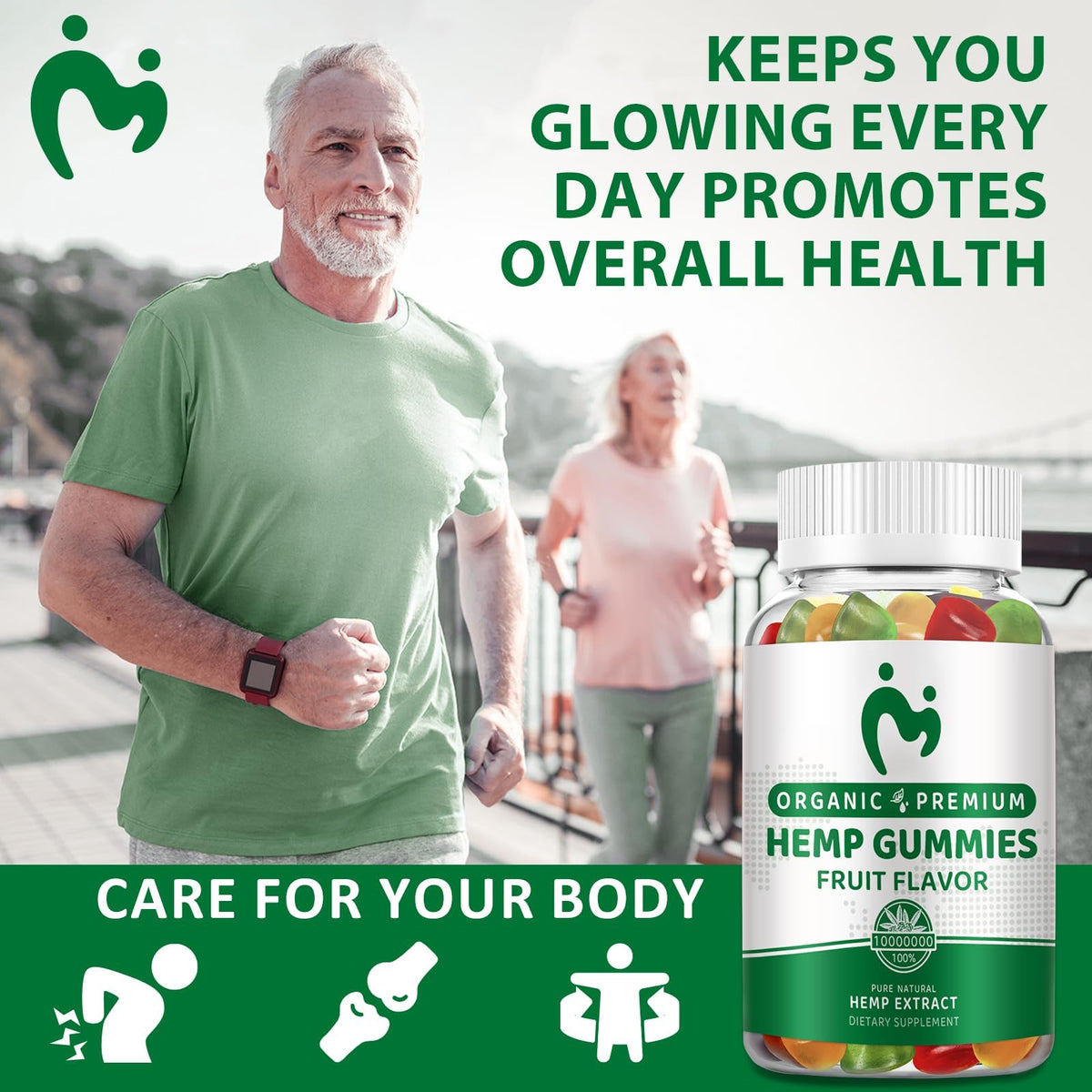 Hemp Gummies Extra Strength 80 Counts Q75680