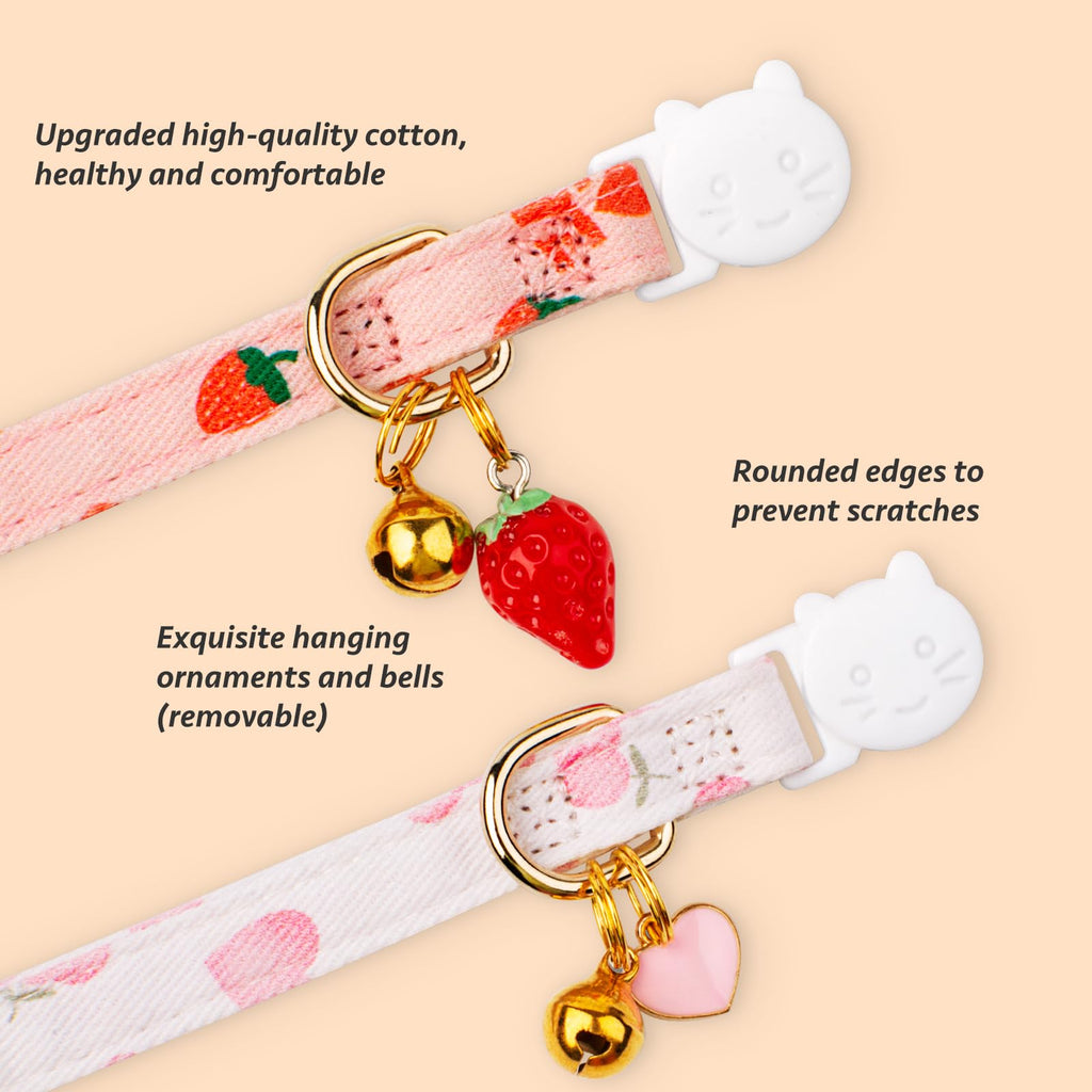 2 Pack Cotton Cat Collar X95313