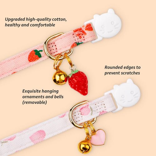 2 Pack Cotton Cat Collar X95313
