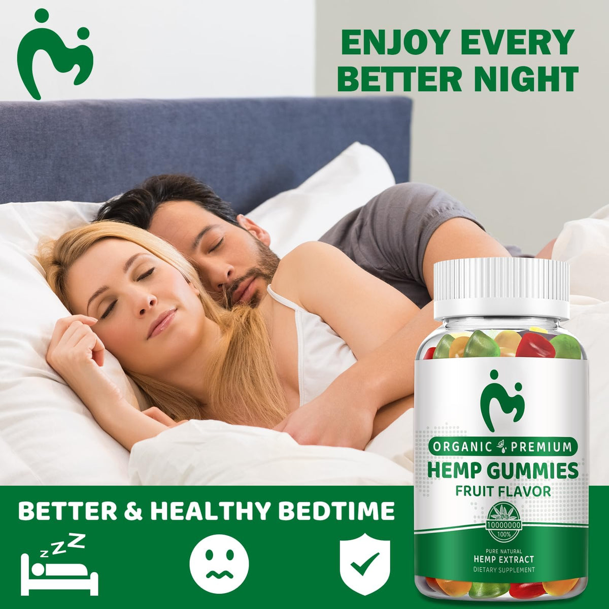 Hemp Gummies Extra Strength 80 Counts Q75680