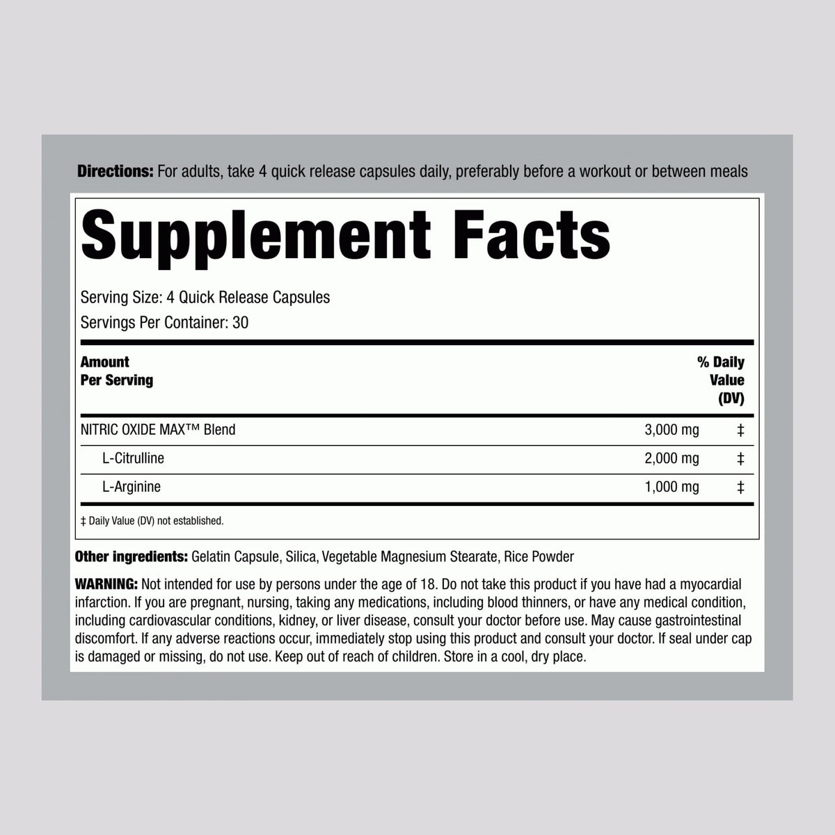 120 Capsules D736