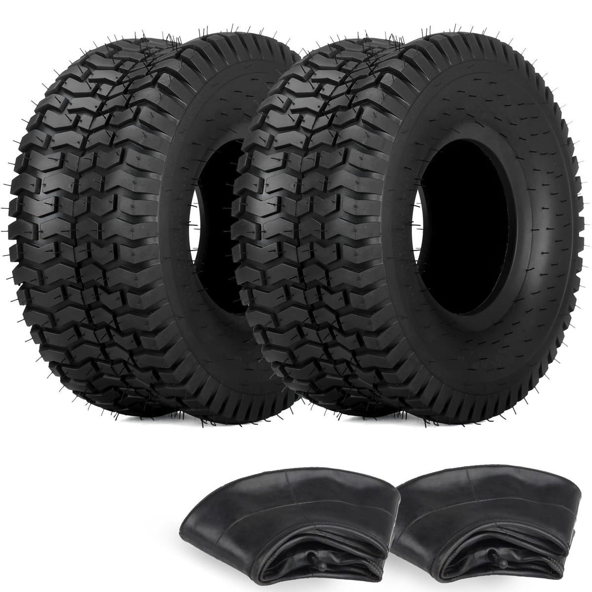 15x6.00-6 Tire and Inner Tube Set, 2 Pack H956