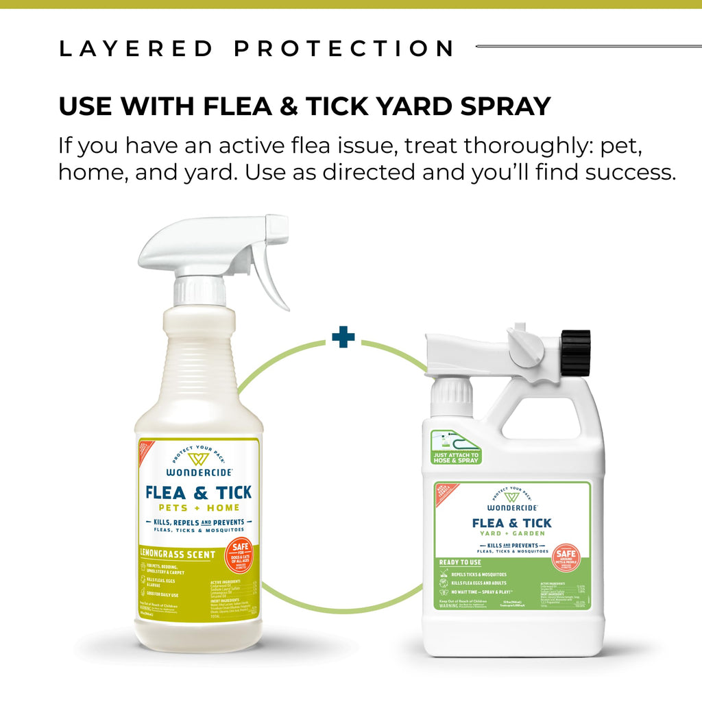 Flea, Tick and Mosquito Spray 4 oz Lemongrass & Cedarwood W231