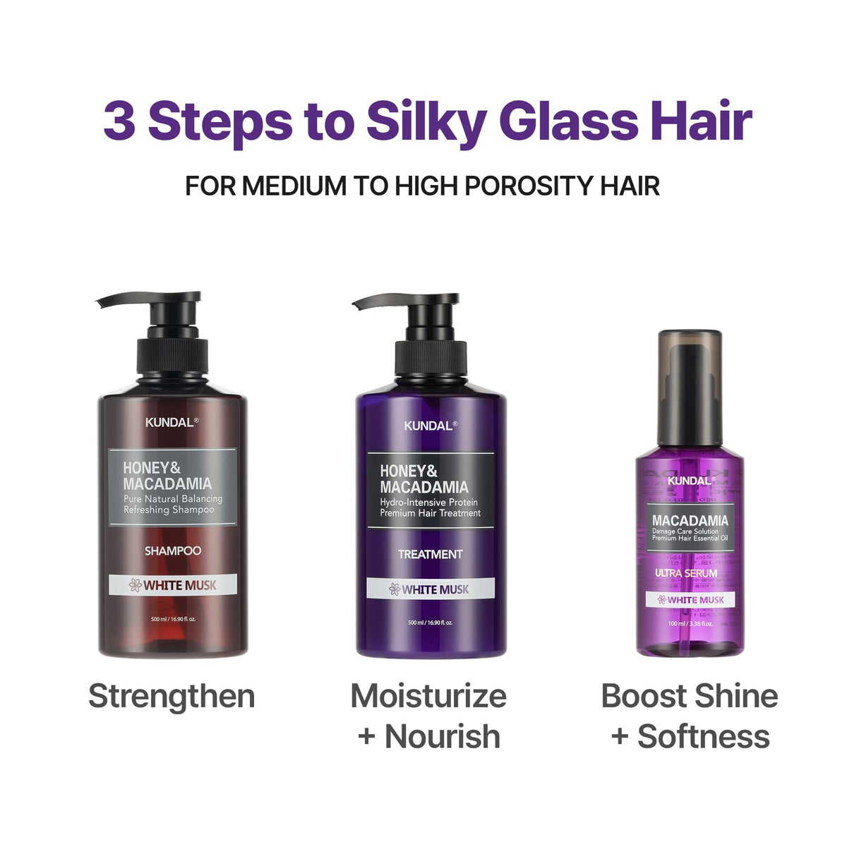 Honey & Macadamia Shampoo & Conditioner Set X58080