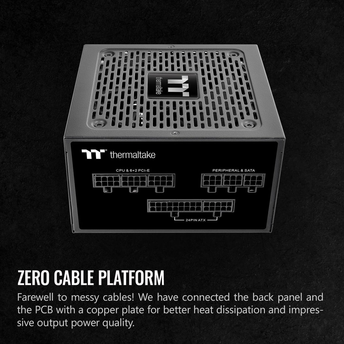 Fully Modular ATX 750W Power Supply 80 Plus Gold T953