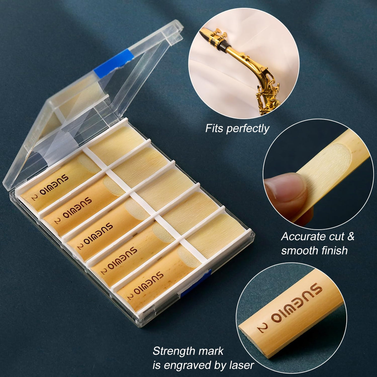 Alto Saxophone Reeds 10 Pack Strength 2.0 X3975