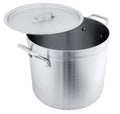 Aluminum Stock Pot with Lid 50 quart A334