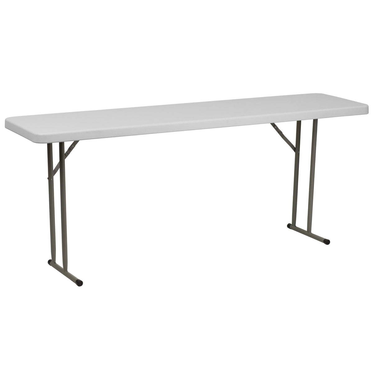 15 Pack 6-Foot Granite White Plastic Folding Table P2732