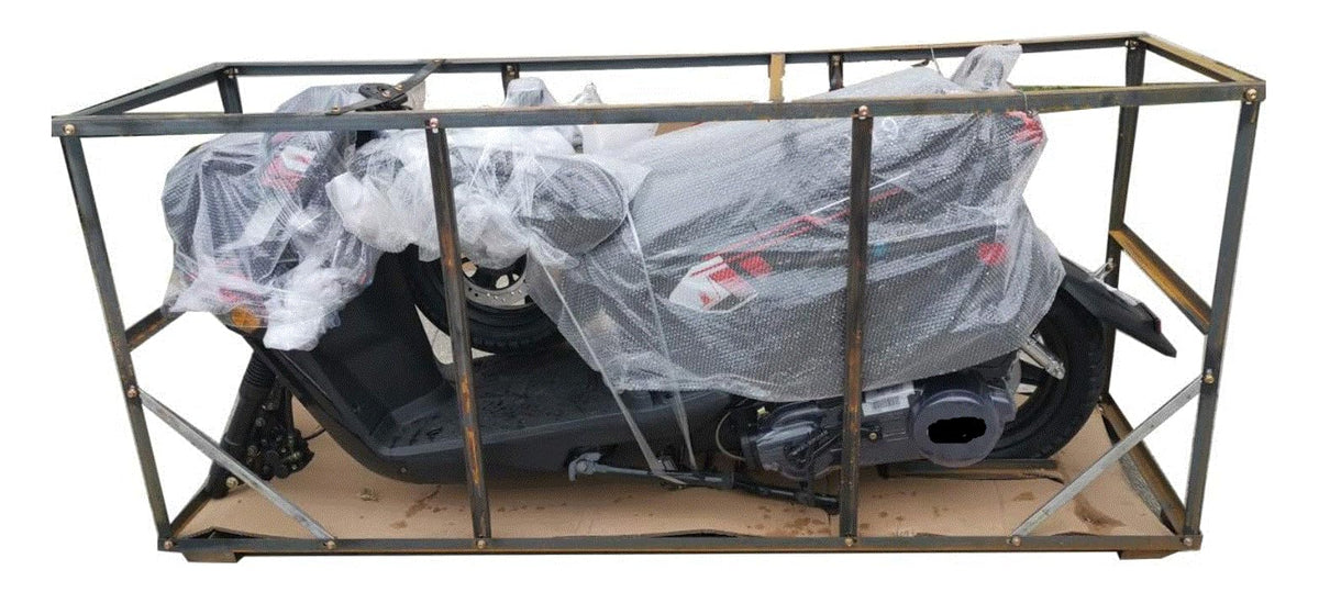 150cc Gas Scooter with 12 inch Aluminum Wheels W2848