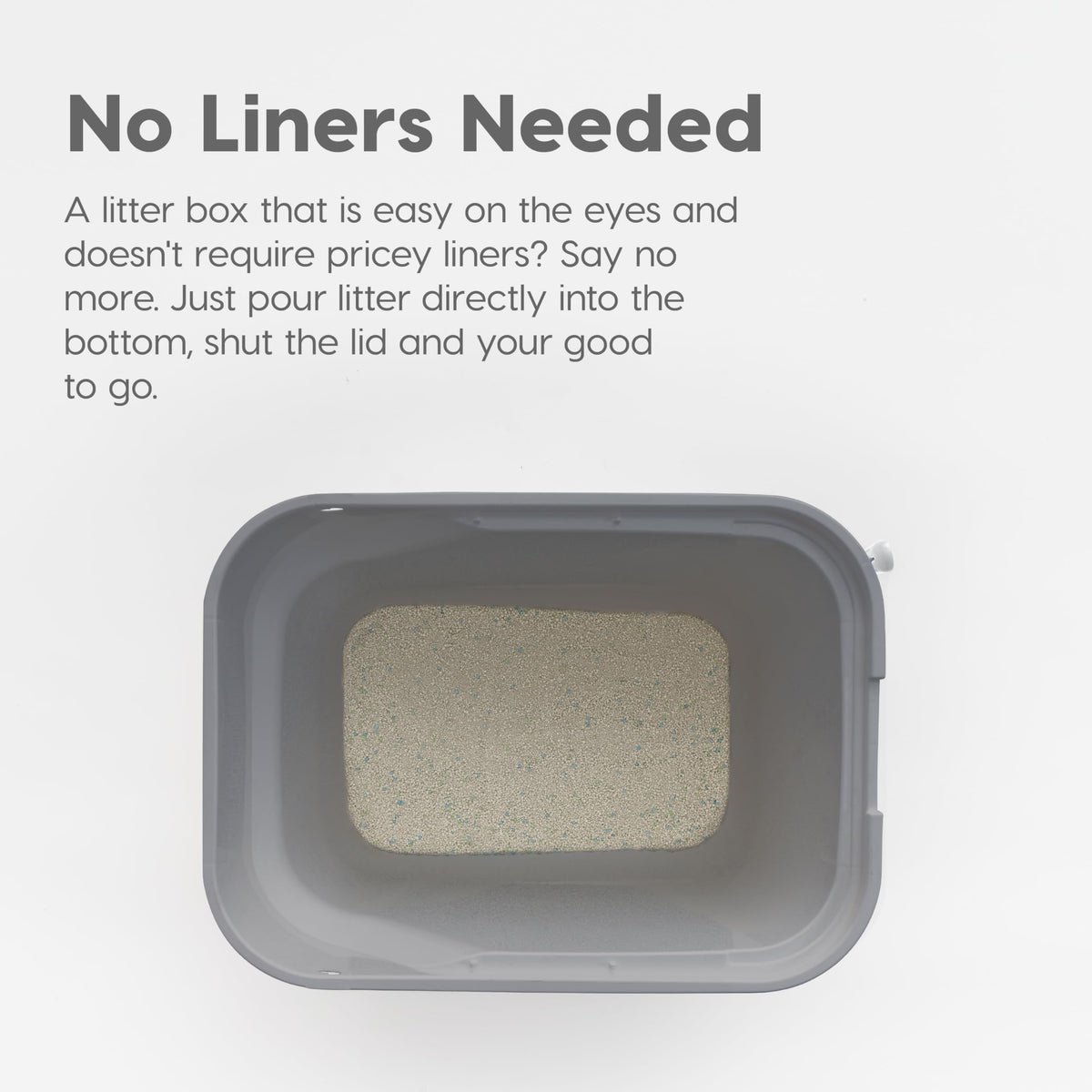 Large Top Entry Hooded Cat Litter Box P46131