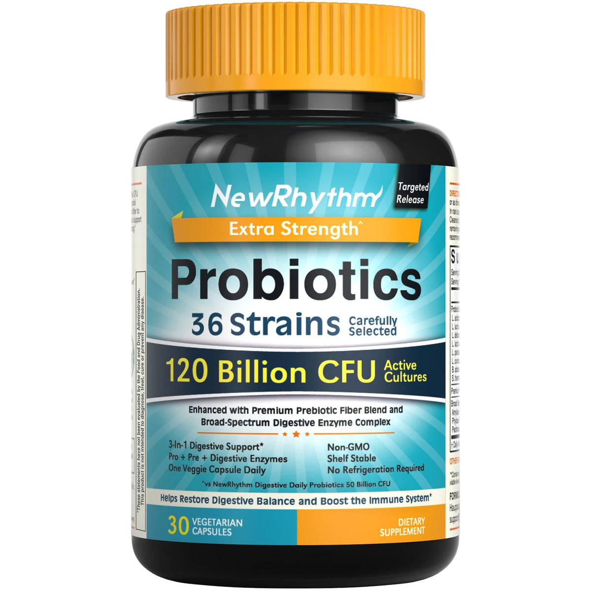 Probiotics 120 Billion CFU 36 Strains 30ct P25927