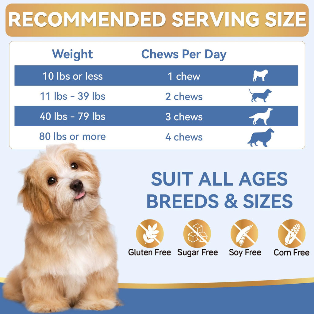 Flea and Tick Prevention for Dogs, 200 Chews T58151