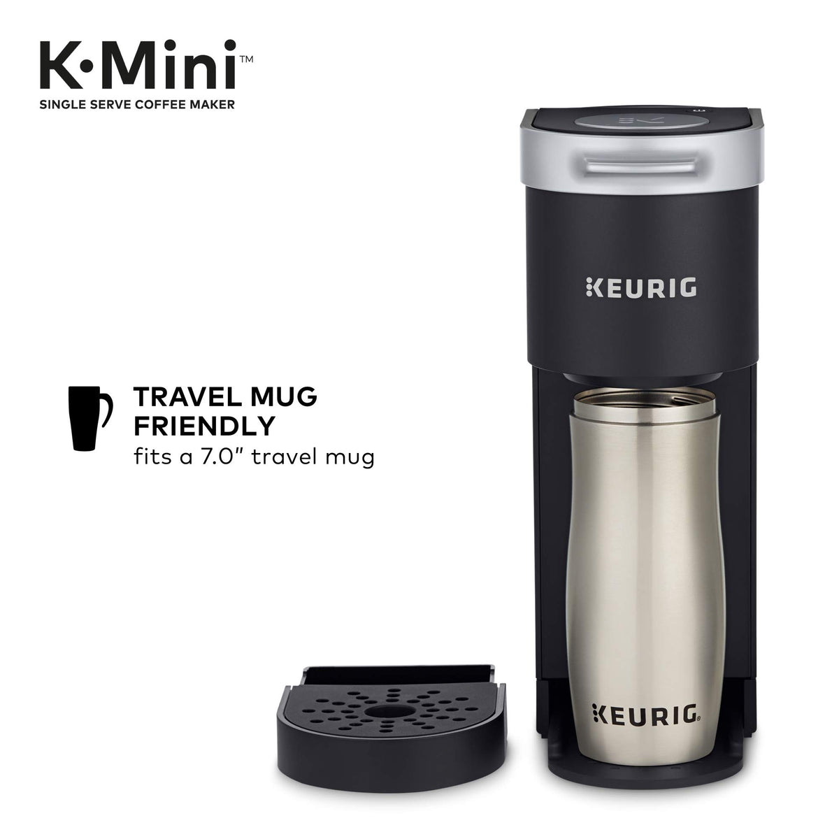 Single Serve K-Cup Pod Coffee Maker, Black, 40 Count J864