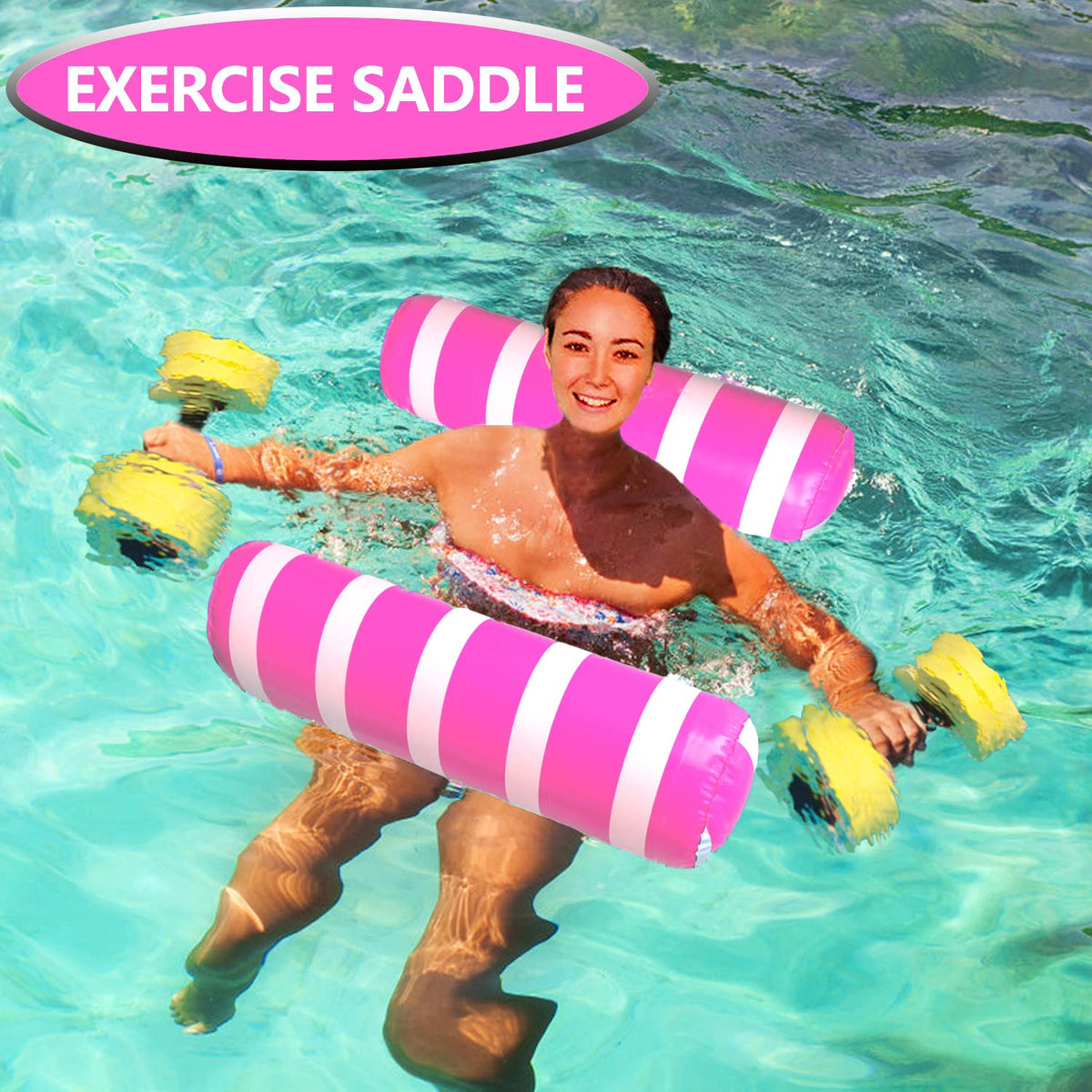 3 Pack Inflatable Pool Floats Adult Size Water Hammock C103