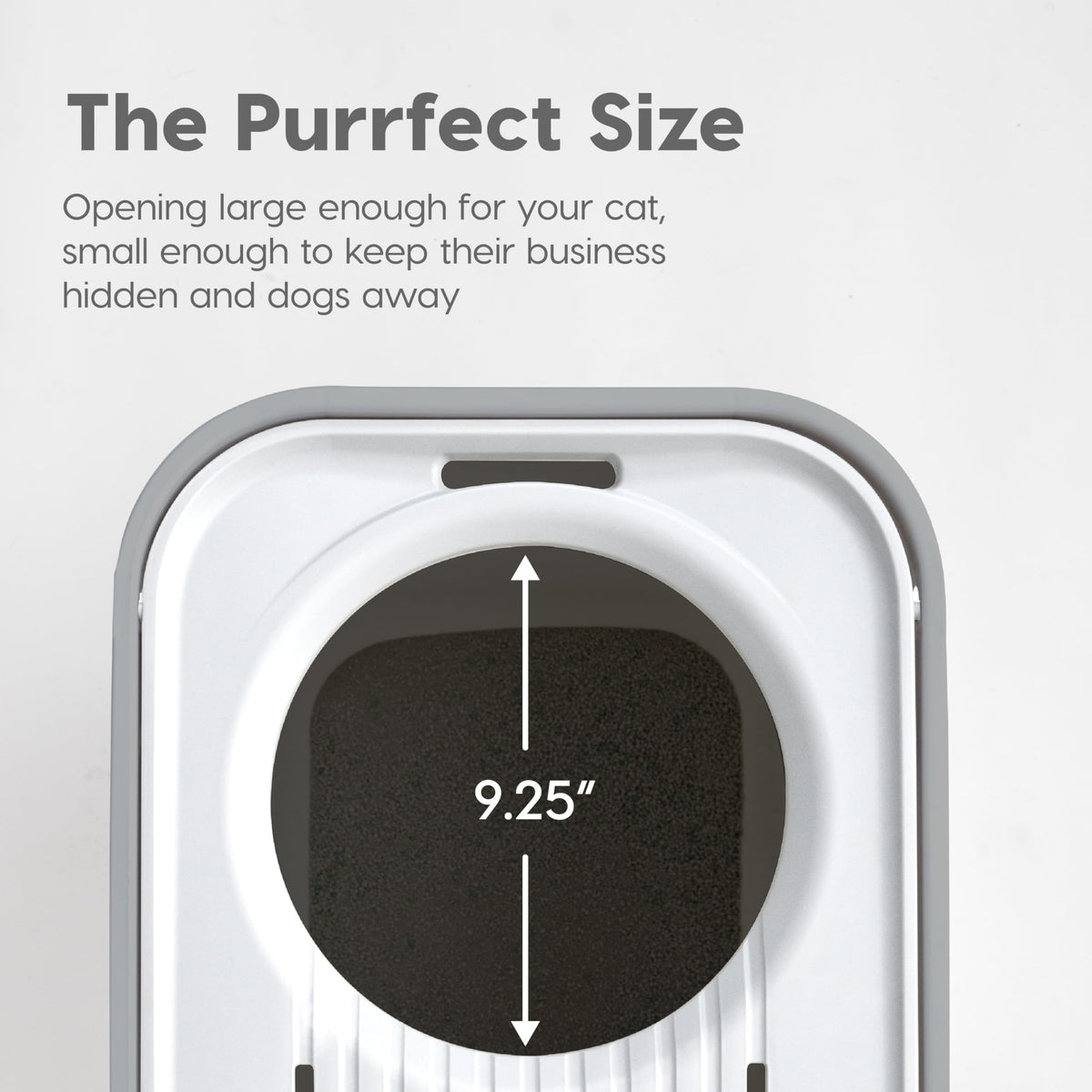 Large Top Entry Hooded Cat Litter Box P46131