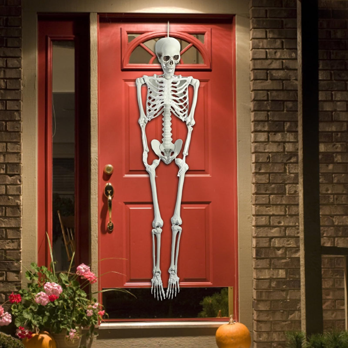 Halloween Skeleton Poseable Prop X81859