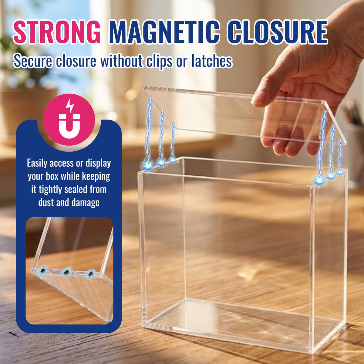 Clear 5mm Acrylic Display Case K487611