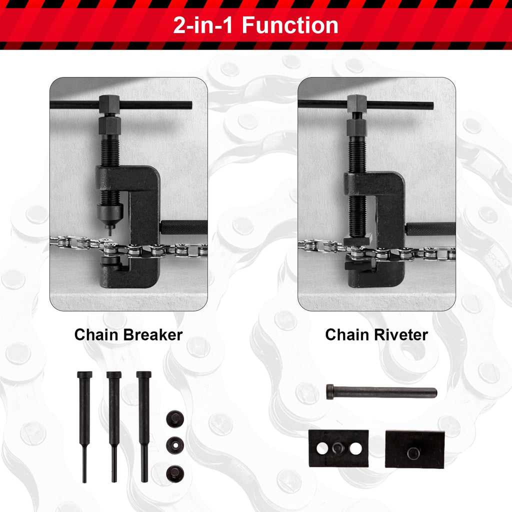 13 Pcs Motorcycle Chain Breaker Tool Kit S814