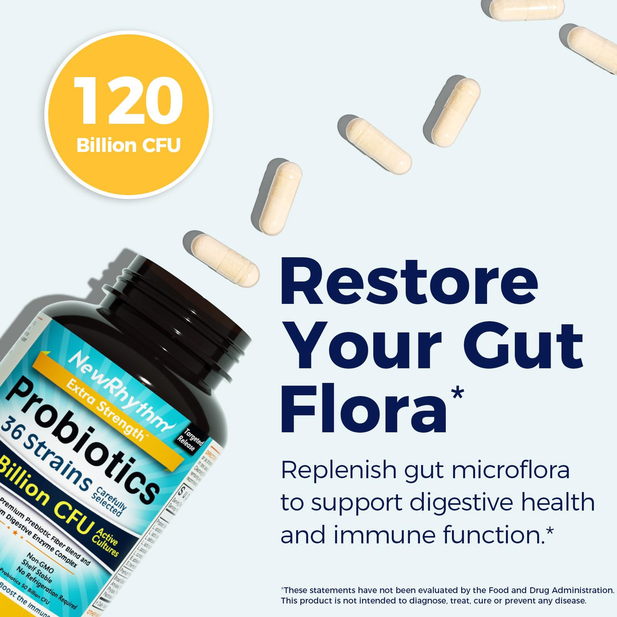 Probiotics 120 Billion CFU 36 Strains 30ct P25927