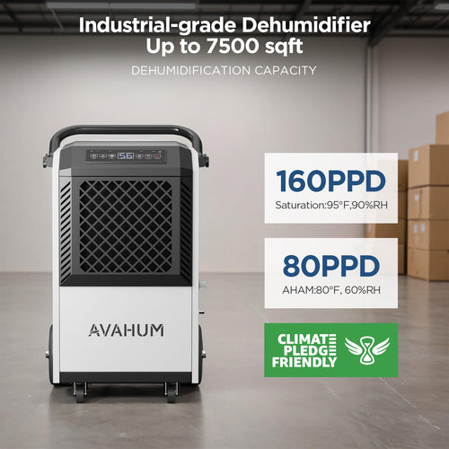 160 Pint Commercial Dehumidifier with Pump Z327081