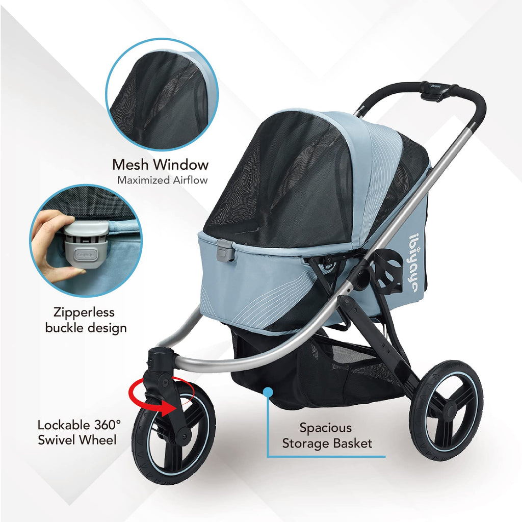 3-Wheel Pet Jogging Stroller S5780