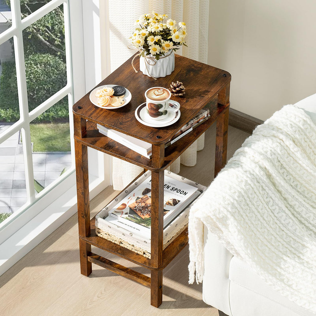 Brown Industrial End Tables S650280